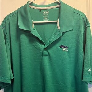 Adidas Green Performance Polo Shirt